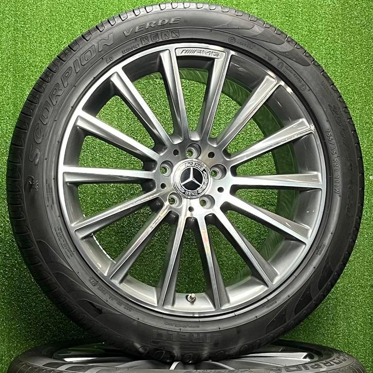 Originele 20 inch Mercedes AMG velgen met banden GLC W253, Auto-onderdelen, Banden en Velgen, Banden en Velgen, Zomerbanden, 20 inch