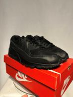 Maat 47,5 - Nike Air Max 90 Triple Black, Kleding | Heren, Schoenen, Verzenden, Zwart, Nike, Nike