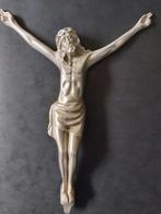 Jezus figuur beeld tin 24 x 17 cm, Ophalen of Verzenden