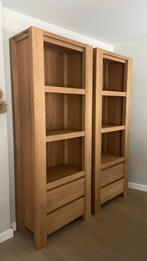 Eiken bufferkasten 2x, Huis en Inrichting, Ophalen, Gebruikt, 200 cm of meer, Eikenhout