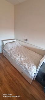 Bankbed, Huis en Inrichting, Slaapkamer | Bedden, Ophalen of Verzenden, Zo goed als nieuw, Eenpersoons, Hout