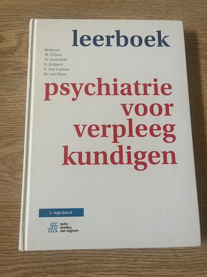 Leerboek psychiatrie voor verpleegkundigen, Boeken, Wetenschap, Zo goed als nieuw, Ophalen of Verzenden