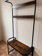 Schoenenrek met Kapstok - Industrieel Design, Huis en Inrichting, Woonaccessoires | Kapstokken, Ophalen, Zo goed als nieuw, Staande kapstok