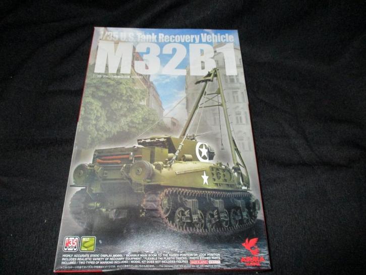 H-514,ASUKA 1-35,NO,35-026,U.S. M32B1 Tank Recovery Vehicle, Hobby en Vrije tijd, Modelbouw | Auto's en Voertuigen, Nieuw, Tank