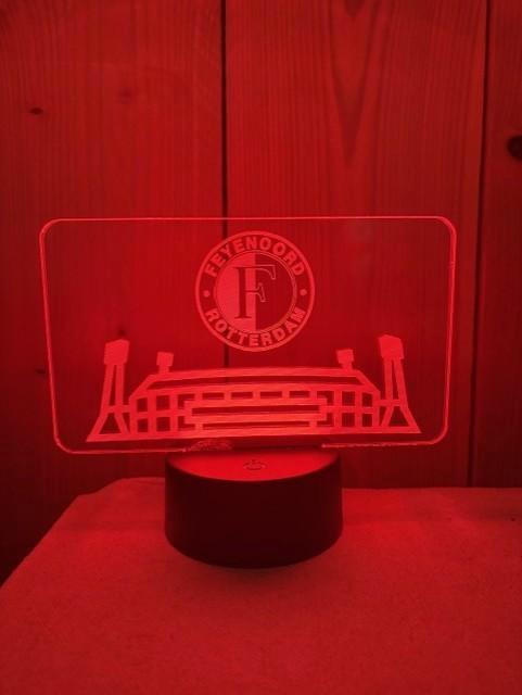 Feyenoord lamp de Kuip, Verzamelen, Merken en Reclamevoorwerpen, Zo goed als nieuw, Ophalen of Verzenden