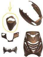 Voorspatbord Piaggio ZIP SP BMW Marrakesh Bruin, Fietsen en Brommers, Brommeronderdelen | Scooters, Ophalen of Verzenden, Nieuw