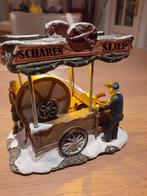 Kerstdorp scharen slijper miniatuur, Ophalen of Verzenden, Gebruikt