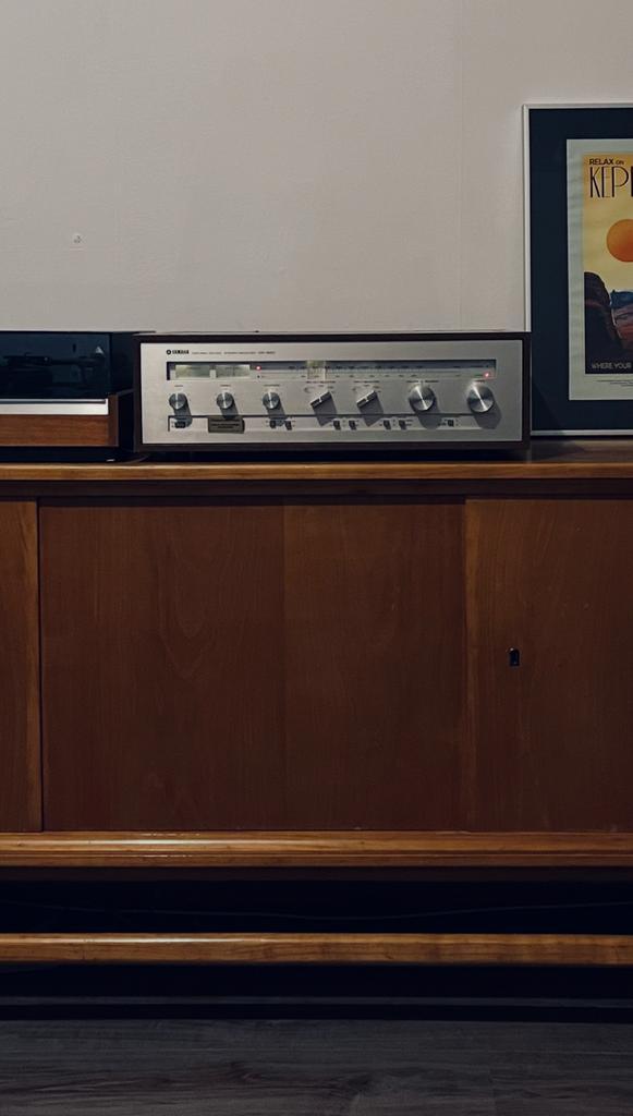 Vintage Yamaha CR-620, Audio, Tv en Foto, Versterkers en Receivers, Zo goed als nieuw, Stereo, Minder dan 60 watt, Yamaha, Ophalen of Verzenden