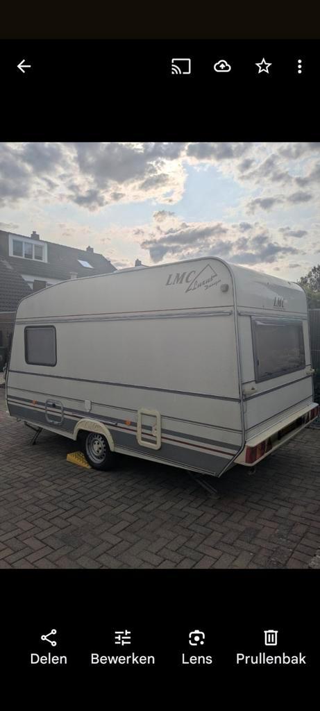 LMC Münsterland caravan, Caravans en Kamperen, Caravans, Particulier, tot en met 4, Rondzit, Luifel, Reservewiel, Stabilisator