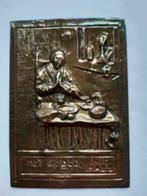 Koperen afbeelding naar 'Het Gebed' van Nicolaes Maes, Antiek en Kunst, Kunst | Schilderijen | Klassiek, Ophalen of Verzenden