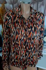 Leuke gekleurde blouse van Vera Moda maat M 38 40, Maat 38/40 (M), Bruin, Vero Moda, Ophalen of Verzenden