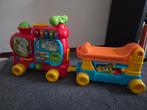 V tech 5 in 1 letter locomotief, Kinderen en Baby's, Speelgoed | Vtech, Ophalen of Verzenden, Zo goed als nieuw, 6 maanden tot 2 jaar