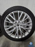 6mm! Originele Seat Leon 5FA 17 inch velgen 5x112 winterband, Gebruikt, Banden en Velgen, 17 inch, Personenwagen