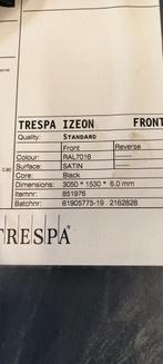 Trespa Izeon plaat 6mm - 124x305cm, Ophalen, Nieuw