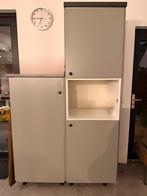 Keukenblok met koelkast en ovenruimte, Ophalen, Gebruikt, 100 tot 150 cm, Kunststof