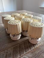 10 Danfoss Thermostaatknoppen - Gebruikt, Ophalen of Verzenden, Gebruikt