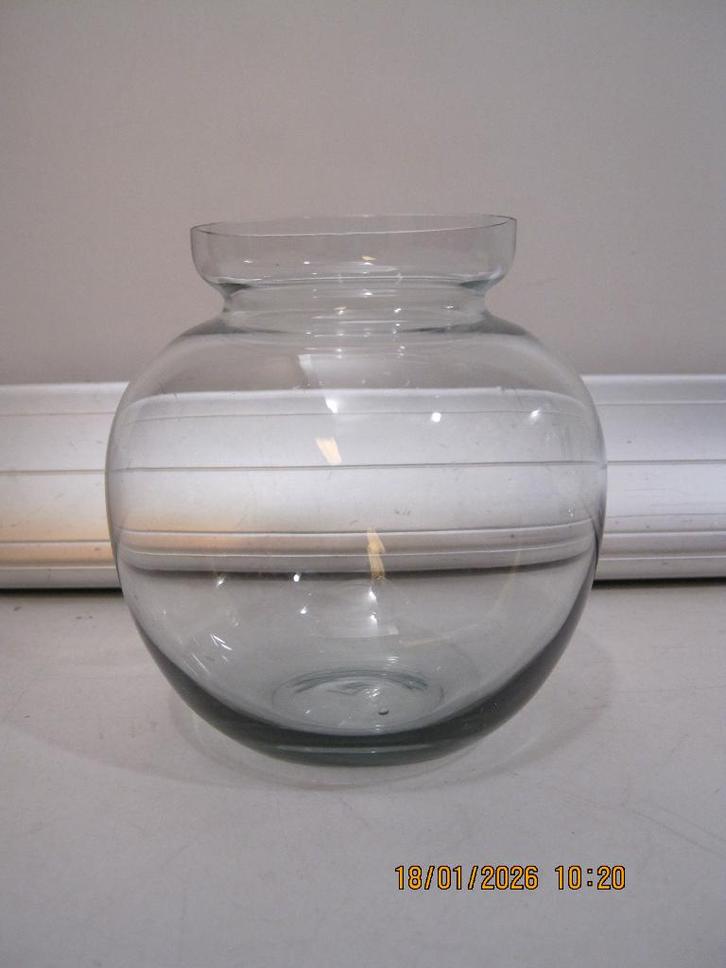 copier leerdam vaas gesigneerd 11,5 cm hoogte (371), Antiek en Kunst, Antiek | Glas en Kristal, Ophalen of Verzenden