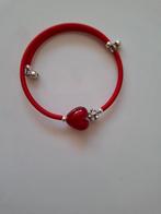 Italiaanse armband met Muranoglas., Overige materialen, Nieuw, Ophalen of Verzenden, Met bedels of kralen