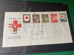 Nederland FDC E14 beschreven open klep, Postzegels en Munten, Ophalen of Verzenden, Nederland