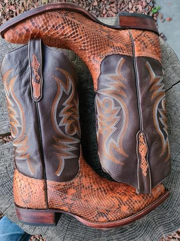 Tony Mora python boots mt 43.Als nieuw.Cowboy western laars  beschikbaar voor biedingen