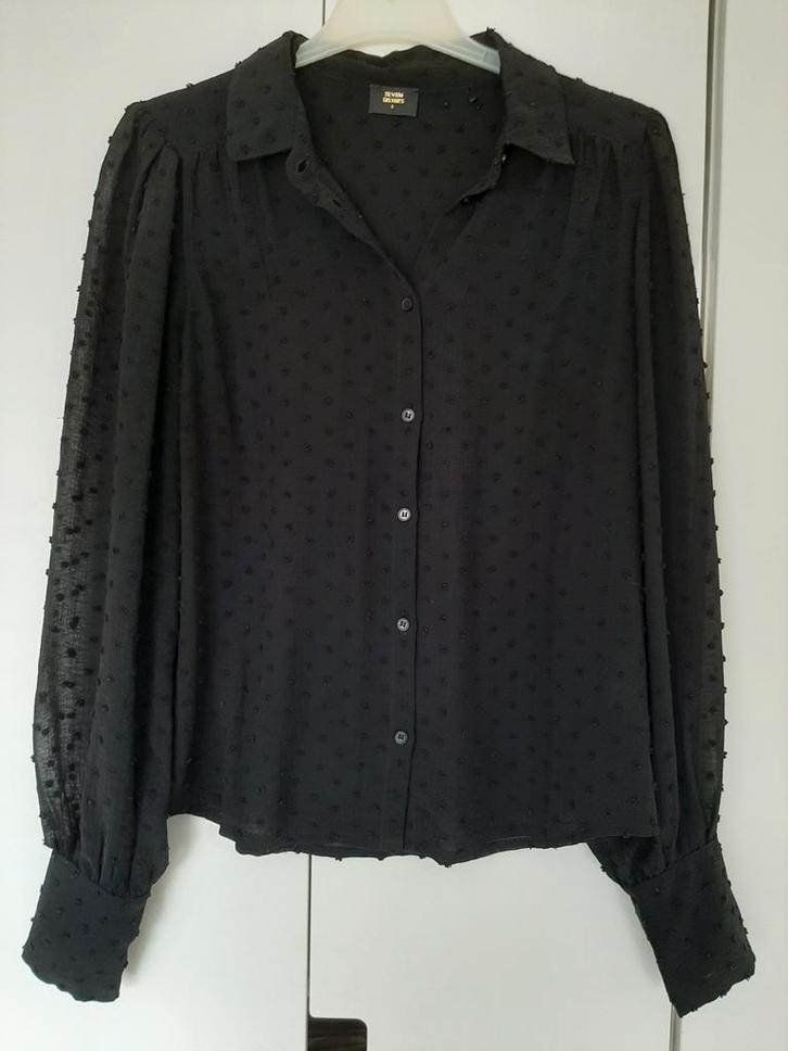 Zwarte blouse Seven Sisters maat S, Kleding | Dames, Blouses en Tunieken, Gedragen, Maat 36 (S), Zwart, Ophalen of Verzenden