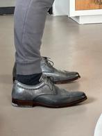 Mooie nette lederen Floris van Bommel schoenen maat 9 = 43, Ophalen of Verzenden, Zo goed als nieuw, Bruin