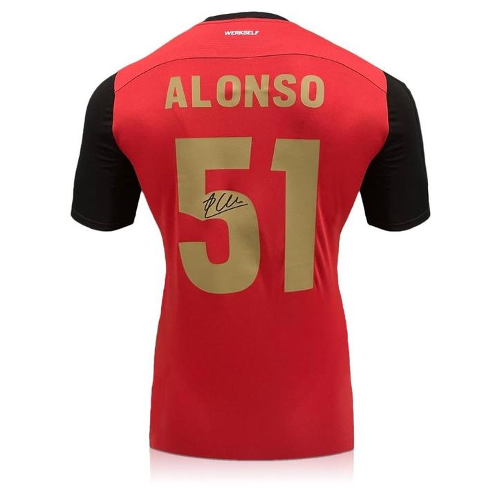 Xabi Alonso gesigneerd Bayer Leverkusen 2024 voetbalshirt, Verzamelen, Sportartikelen en Voetbal, Nieuw, Shirt, Buitenlandse clubs