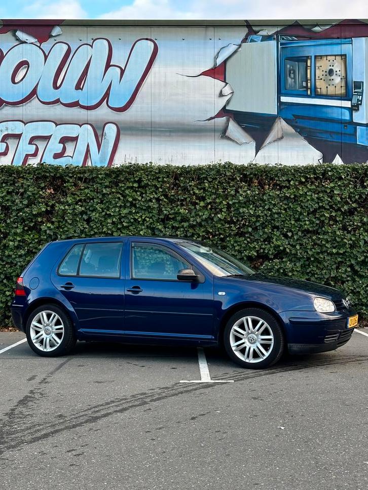 Volkswagen Golf 1.4 55KW 2002 Blauw, Auto's, Volkswagen, Particulier, Golf, Benzine, Euro 4, B, Hatchback, Handgeschakeld, Origineel Nederlands