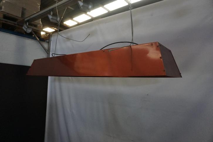 Koperen hanglampen, grote hanglampen 170 cm breed, Huis en Inrichting, Lampen | Hanglampen, Gebruikt, Minder dan 50 cm, Metaal