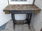 Side table antiek pfaff naaimachine, Ophalen