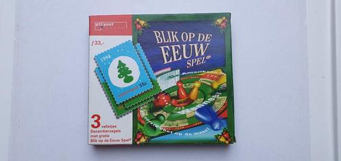 Blik op de eeuw spel PTT Post (1998), Hobby en Vrije tijd, Gezelschapsspellen | Bordspellen, Nieuw, Een of twee spelers, Drie of vier spelers