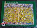 Heye puzzel - Crazy Football / voetbal (1000 stukjes), Ophalen of Verzenden, 500 t/m 1500 stukjes, Zo goed als nieuw, Legpuzzel