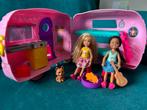 Barbie Chelsea carvan en auto, Ophalen, Zo goed als nieuw