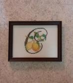 LETTER C  WANDDECORATIE 14 x 19 cm, Ophalen of Verzenden, Nieuw, Handborduren, Overige typen