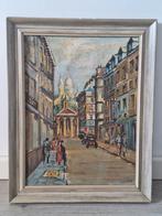 '58 Olieverfschilderij Parijs, Dick Duran, Antiek en Kunst, Ophalen of Verzenden