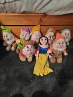 Disney 7 dwergen 30 cm en sneeuwwitje bod is voor alles, Kinderen en Baby's, Speelgoed | Knuffels en Pluche, Ophalen of Verzenden