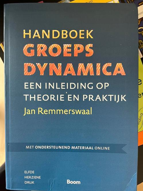 Jan Remmerswaal - Handboek groepsdynamica, Boeken, Wetenschap, Zo goed als nieuw, Sociale wetenschap, Verzenden