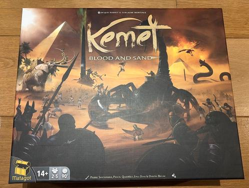 Kemet: Blood and Sand (KS God Pledge), Hobby en Vrije tijd, Gezelschapsspellen | Bordspellen, Zo goed als nieuw, Ophalen of Verzenden