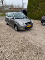 Kia Picanto 1.0 2009 Grijs, Auto's, Stof, Zwart, 4 cilinders, 400 kg