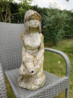 Beeld vrouw met kruik ca 50 cm, Ophalen, Gebruikt