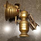 Carbid lamp antieke fietslamp mijnwerkerslamp, Ophalen of Verzenden