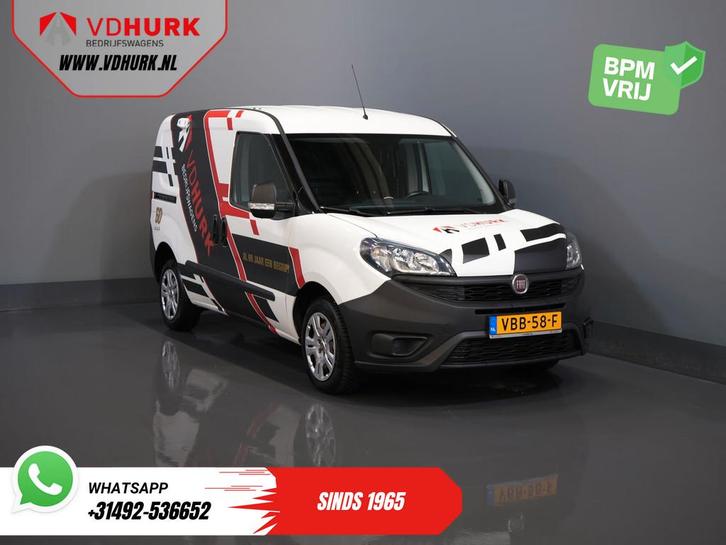 Fiat Dobló Cargo 1.3 MJ BPM VRIJ! (DEMO) NL Auto/ Airco/ Bl, Auto's, Bestelauto's, Bedrijf, Te koop, ABS, Airconditioning, Alarm