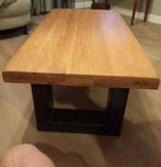 Salontafel met industriëlen poten, Huis en Inrichting, Tafels | Salontafels, 100 tot 150 cm, Zo goed als nieuw, Minder dan 50 cm