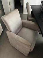 4 nette grijze eetkamerstoelen, Huis en Inrichting, Fauteuils, Ophalen of Verzenden, Zo goed als nieuw, Minder dan 75 cm