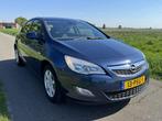 Opel Astra 1.6 Edition Airco/LMV/Cruise (bj 2011, automaat), Stof, 4 cilinders, Blauw, Bedrijf