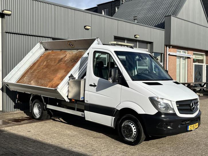Mercedes-Benz Sprinter 514 CDI 2.2 366 3 zijden Kipper Airco, Auto's, Bestelauto's, Bedrijf, Te koop, Airconditioning, Centrale vergrendeling