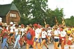 38777	Nijmegen	Vierdaagse	 Gelopen met postzegel, Verzamelen, Ansichtkaarten | Nederland, Ophalen of Verzenden, Gelopen, Gelderland