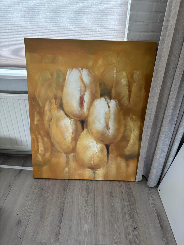 Tulpen Schilderij, Antiek en Kunst, Kunst | Schilderijen | Klassiek, Ophalen