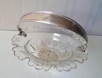 Mand van kristal met zilveren hengsel zilver, Verzenden, Zilver