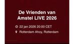 De vrienden van amstel live don 22-01-2026, 2 zitplaatsen, Tickets en Kaartjes, Twee personen, Januari